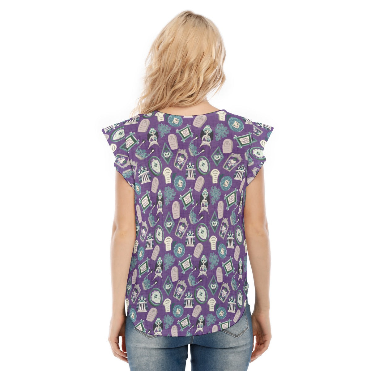 Tomb Sweet Tomb - Women’s Flutter Sleeve Top