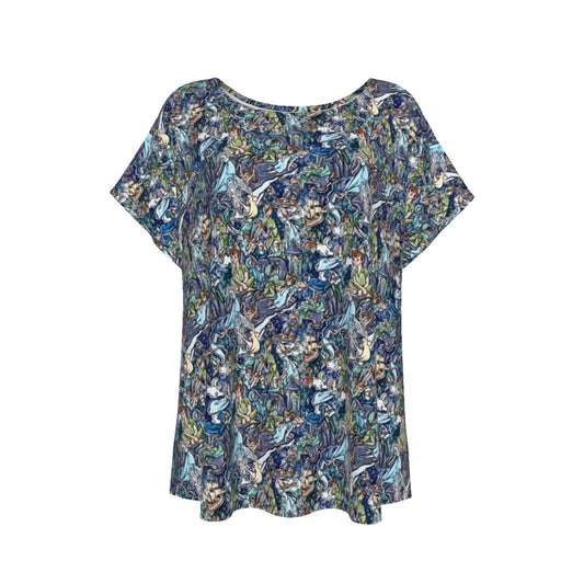Magical Skybound Adventure - Women’s Relaxed Fit Scoop Tee