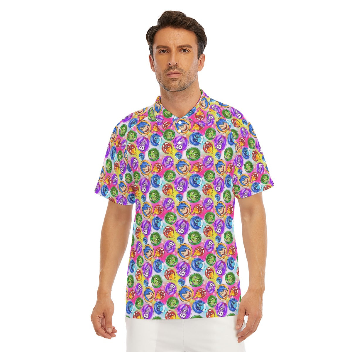 Inside Out Emotions - Men's Polo Shirt