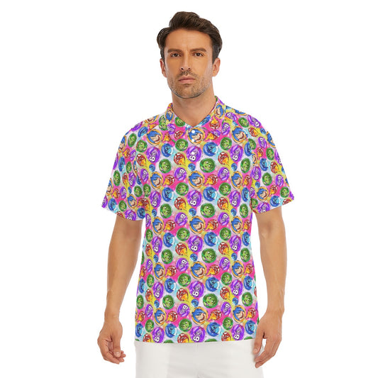 Inside Out Emotions - Men's Polo Shirt
