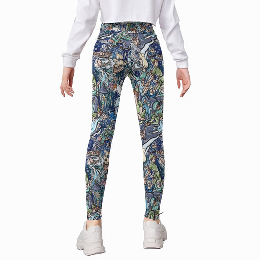 Magical Skybound Adventure - Kid's Leggings