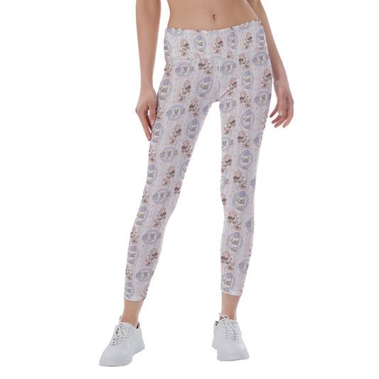 Sweet Springtime Style Duoaisy - Women's Yoga Leggings