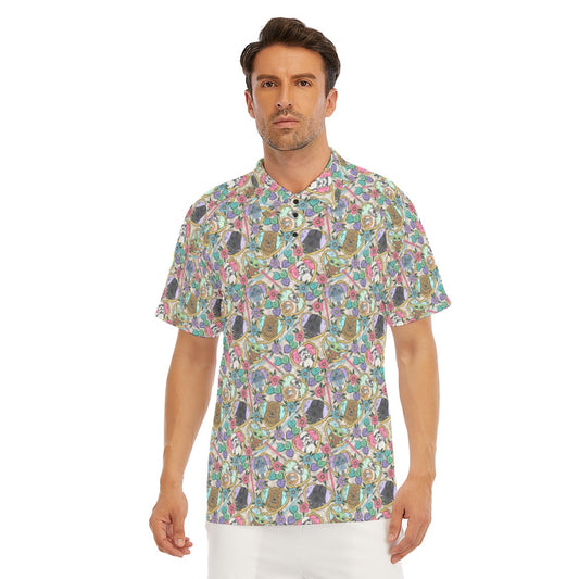 Tattoo Hearts Galactic Legends - Men's Polo Shirt