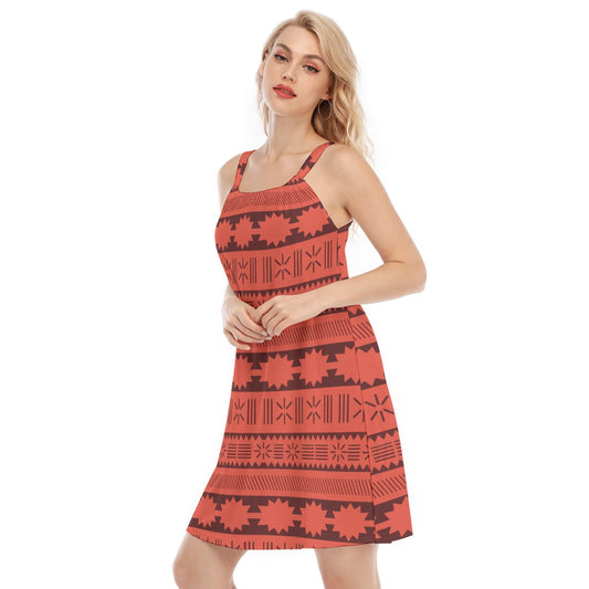 Island Tribal Patterns - Women’s Adjustable Sundress