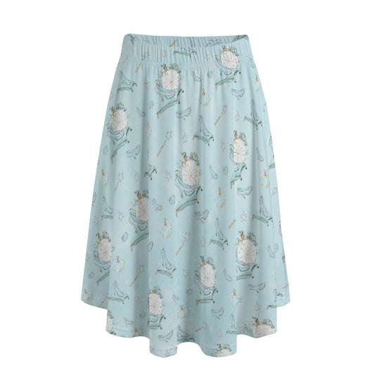 Enchanted Glass Slipper - Women’s Pocket Midi Skirt