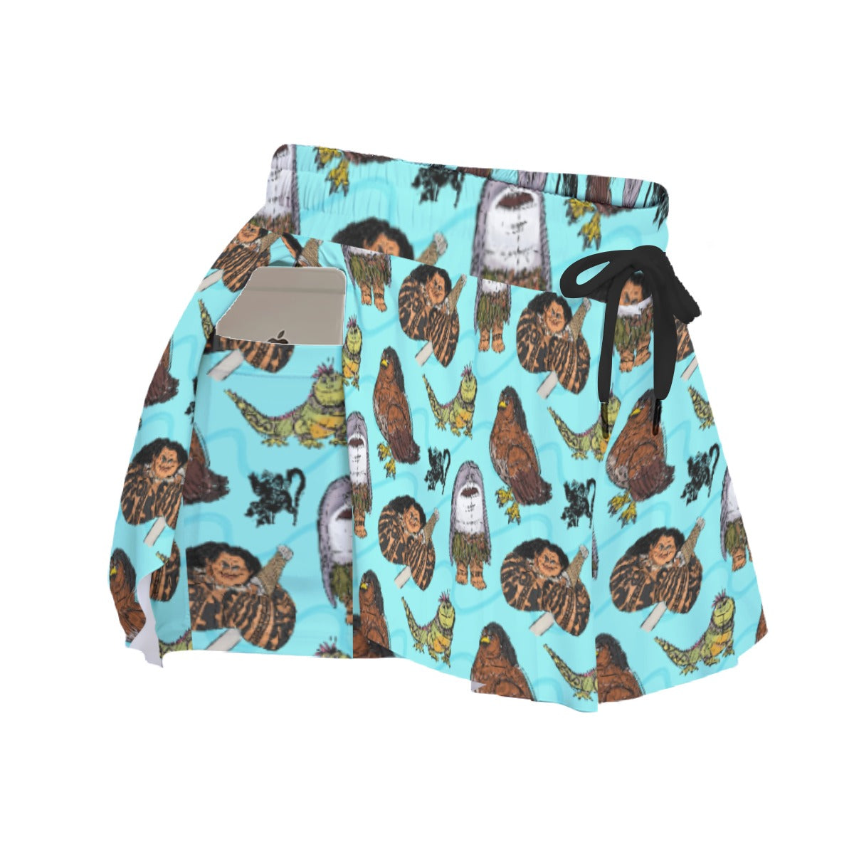 Moana's Maui - Women's Flowy Pocket Shorts