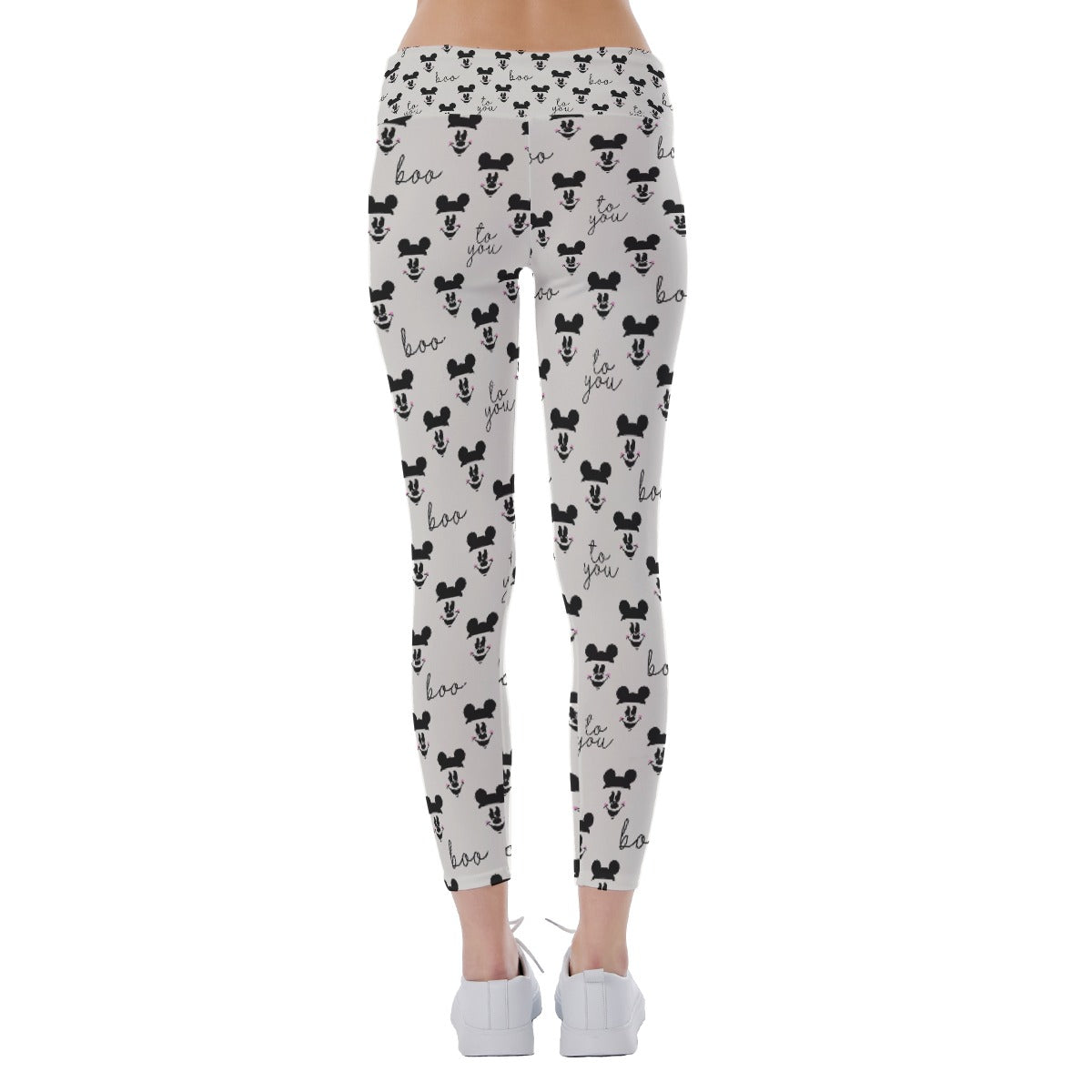 Spooky Mouse Greetings - Women's Yoga Leggings