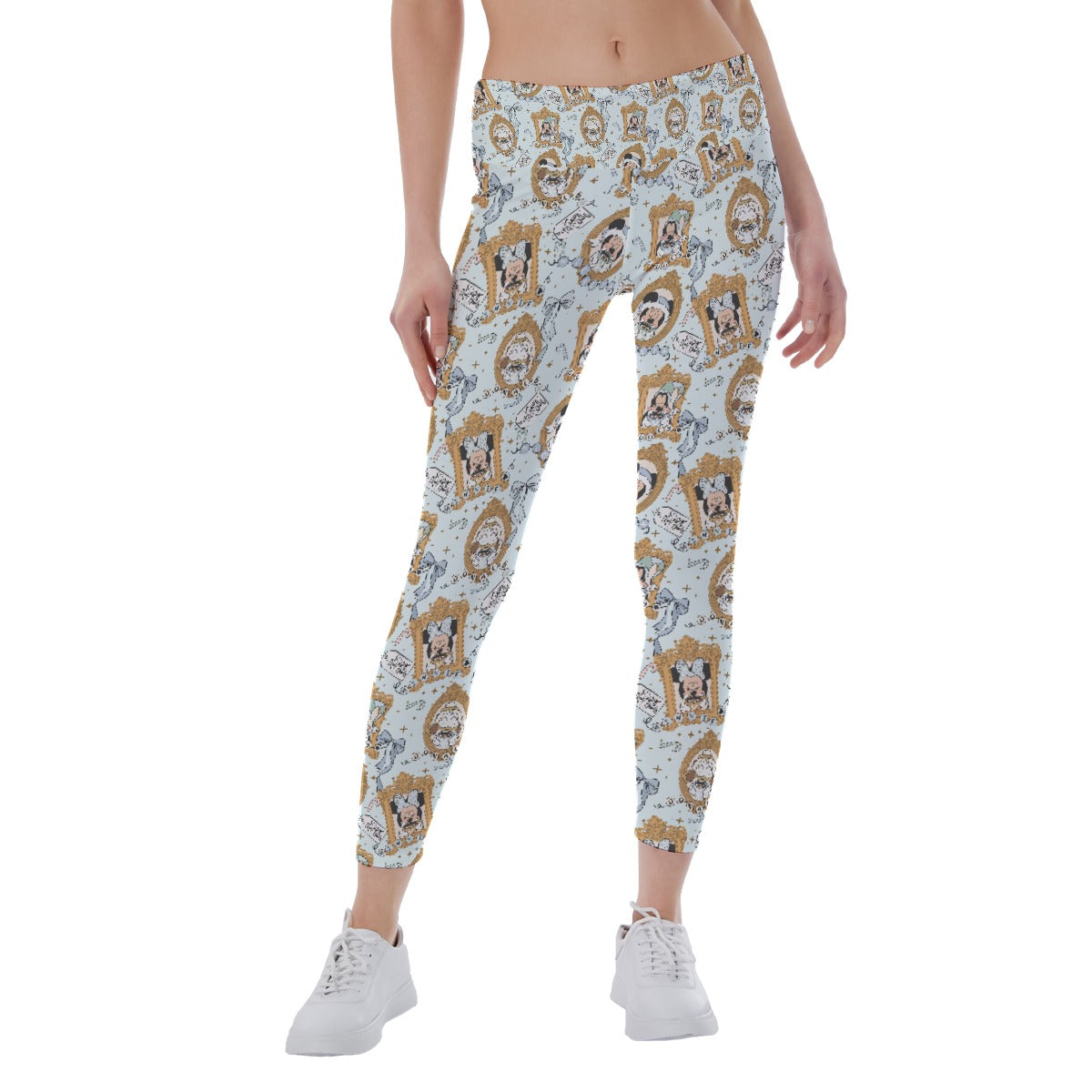 Classic Cartoon Merry Hot Coco - Women's Yoga Leggings