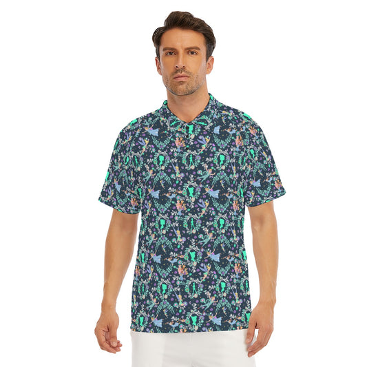 Garden Whimsy - Neverland Flight - Men's Polo Shirt