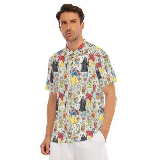 Fairest Crew Sketch - Men's Polo Shirt