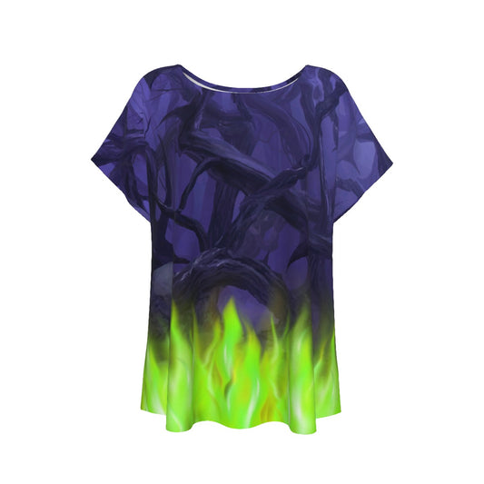 Enchanted Thorn Forest - Women’s Relaxed Fit Scoop Tee