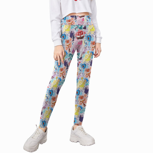 Floral Emotions - Kid's Leggings
