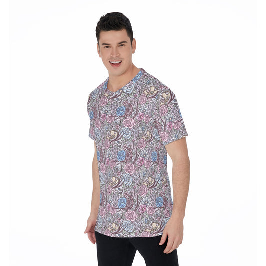 Fairytale Florals – Sleeping Enchantment - Men's Short Sleeve T-Shirt