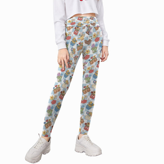 Flourishing Fairytale Pots - Kid's Leggings