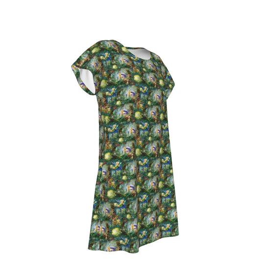 Pixie Fairy in Hollow - Women's T-Shirt Dress