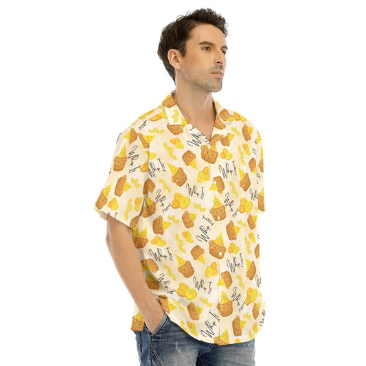Pineapple Whip It! - Men's Hawaiian Button Up Shirt