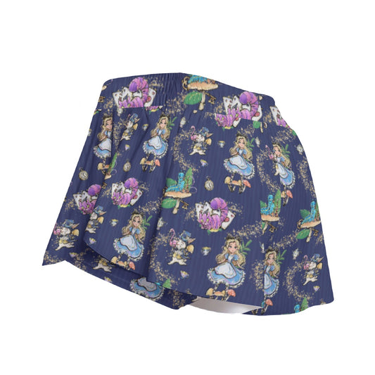 Whimsical Enchanted Forest - Women's Flowy Pocket Shorts