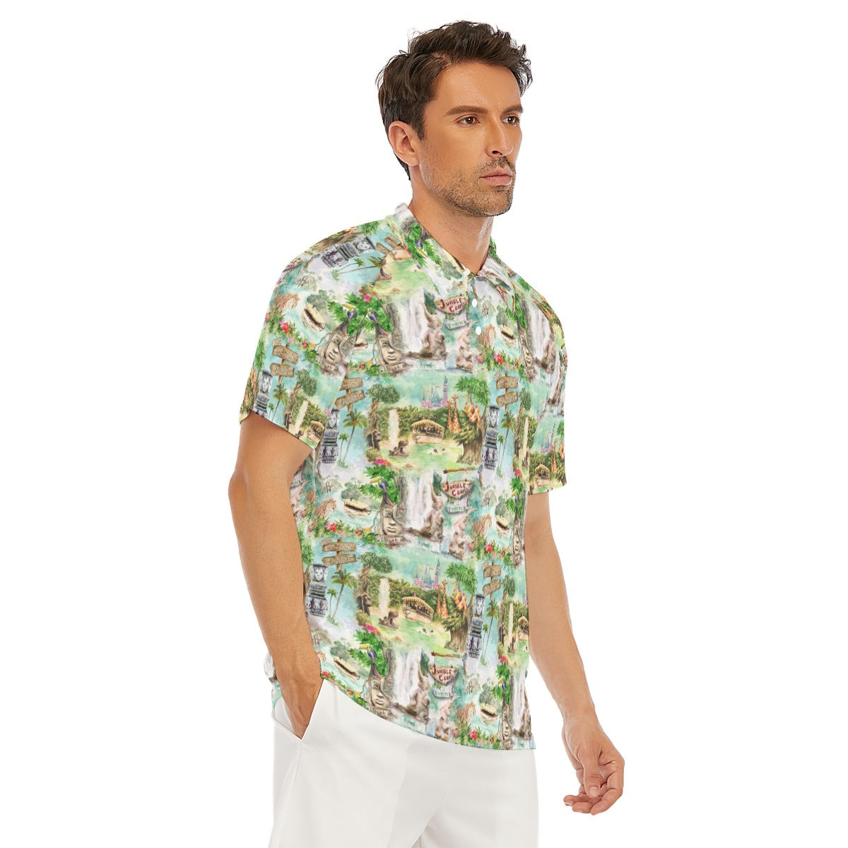 Jungle River Cruise - Men's Polo Shirt