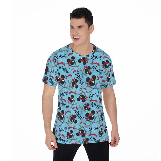 Pirate Mouse Ahoy! - Men's Short Sleeve T-Shirt