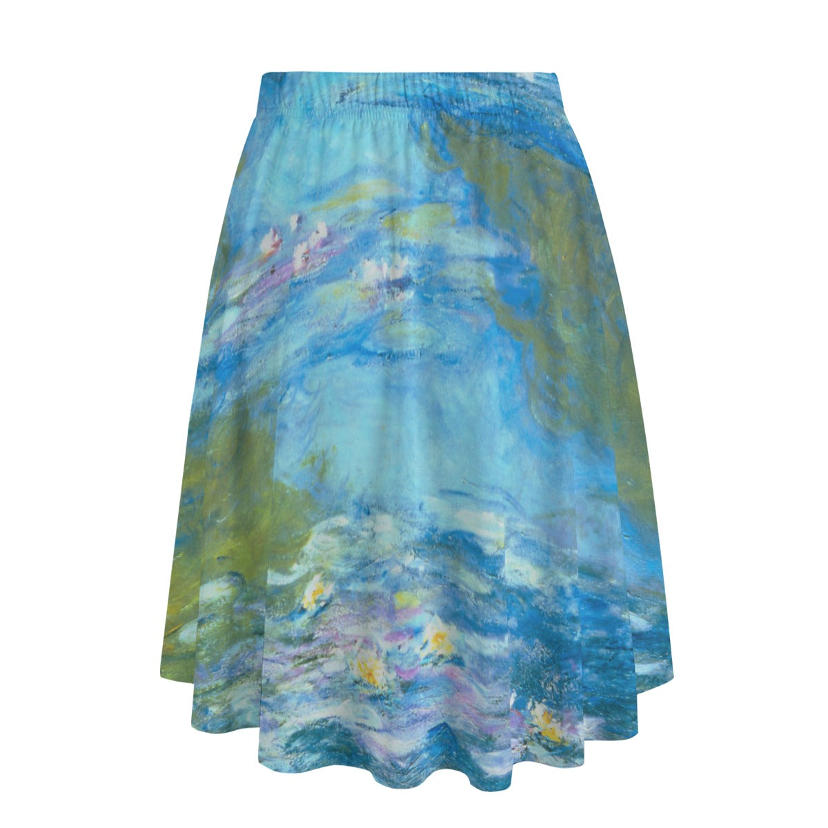 Monet Water Lillies - Women’s Pocket Midi Skirt