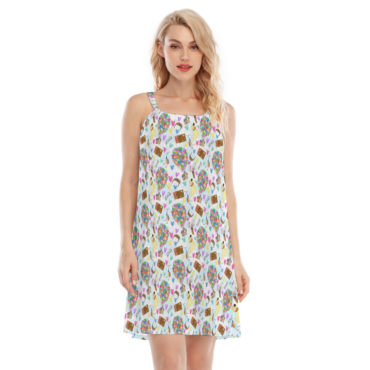 Up Adventure Icons - Women’s Adjustable Sundress