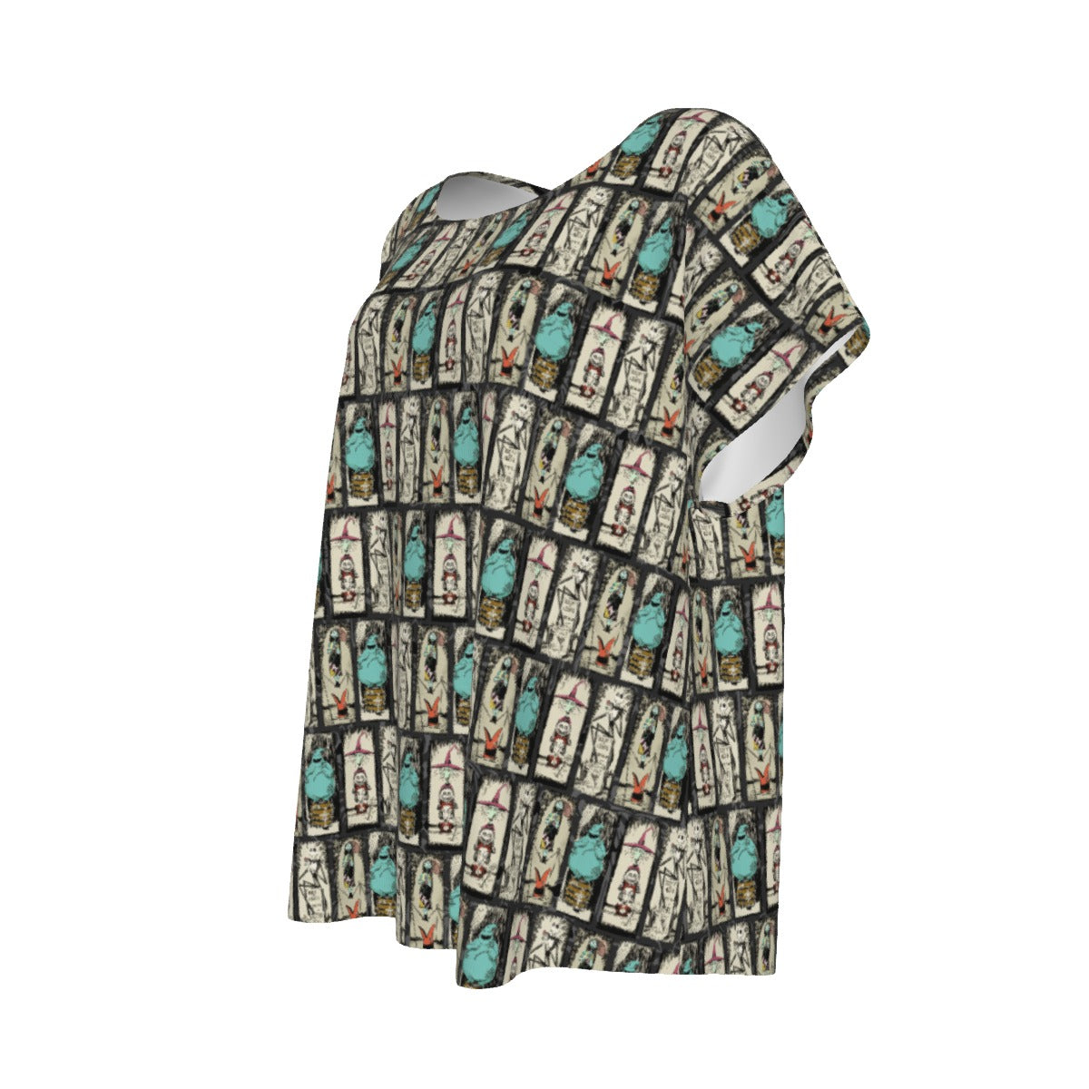 Stretching Haunted Nightmare - Women’s Relaxed Fit Scoop Tee