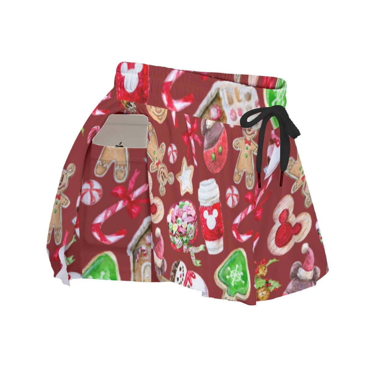 Christmas Snack Goals - Women's Flowy Pocket Shorts