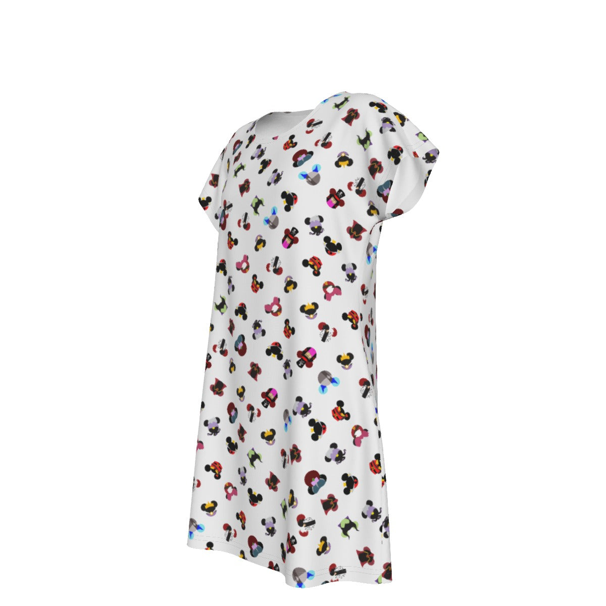 Wicked Mouse Ears - Women's T-Shirt Dress