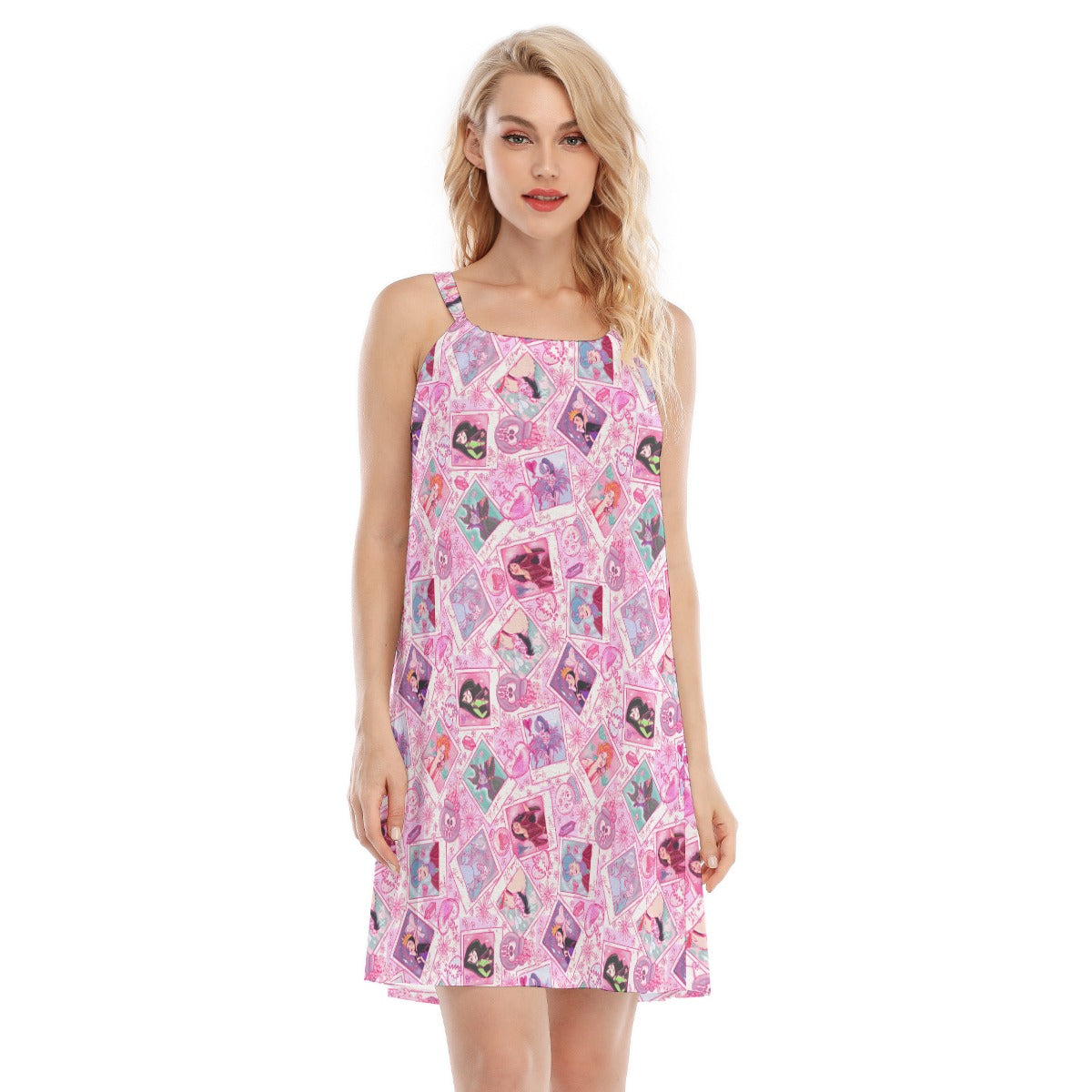 Poisoned Heart Villaintine - Women’s Adjustable Sundress