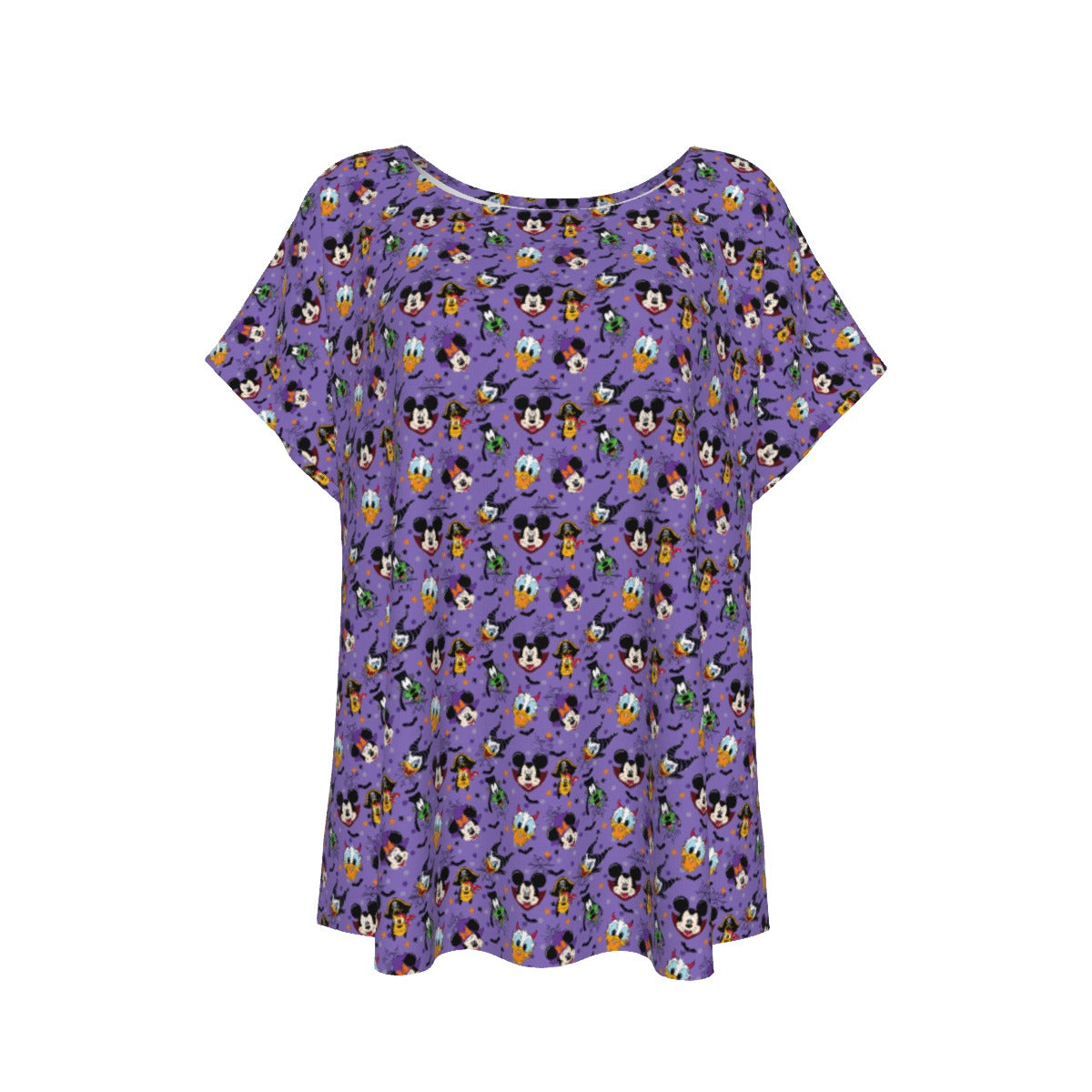 Halloween Friends in Costumeeads - Women’s Relaxed Fit Scoop Tee