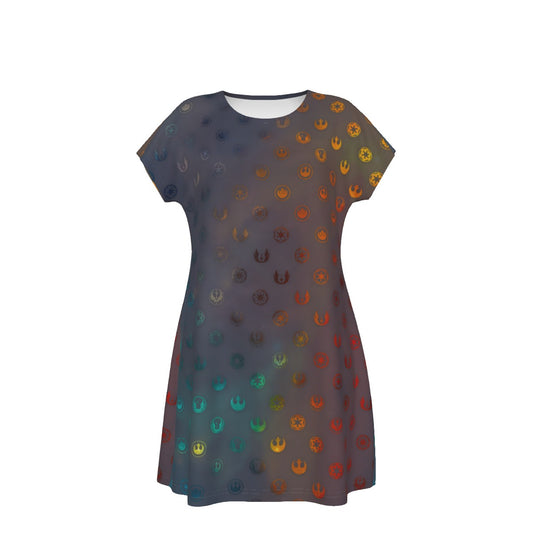 Galaxy Far Away - Women's T-Shirt Dress