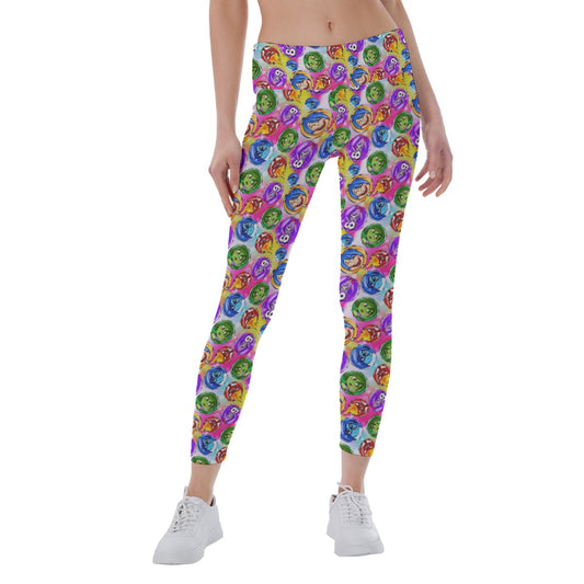 Inside Out Emotions - Women's Yoga Leggings