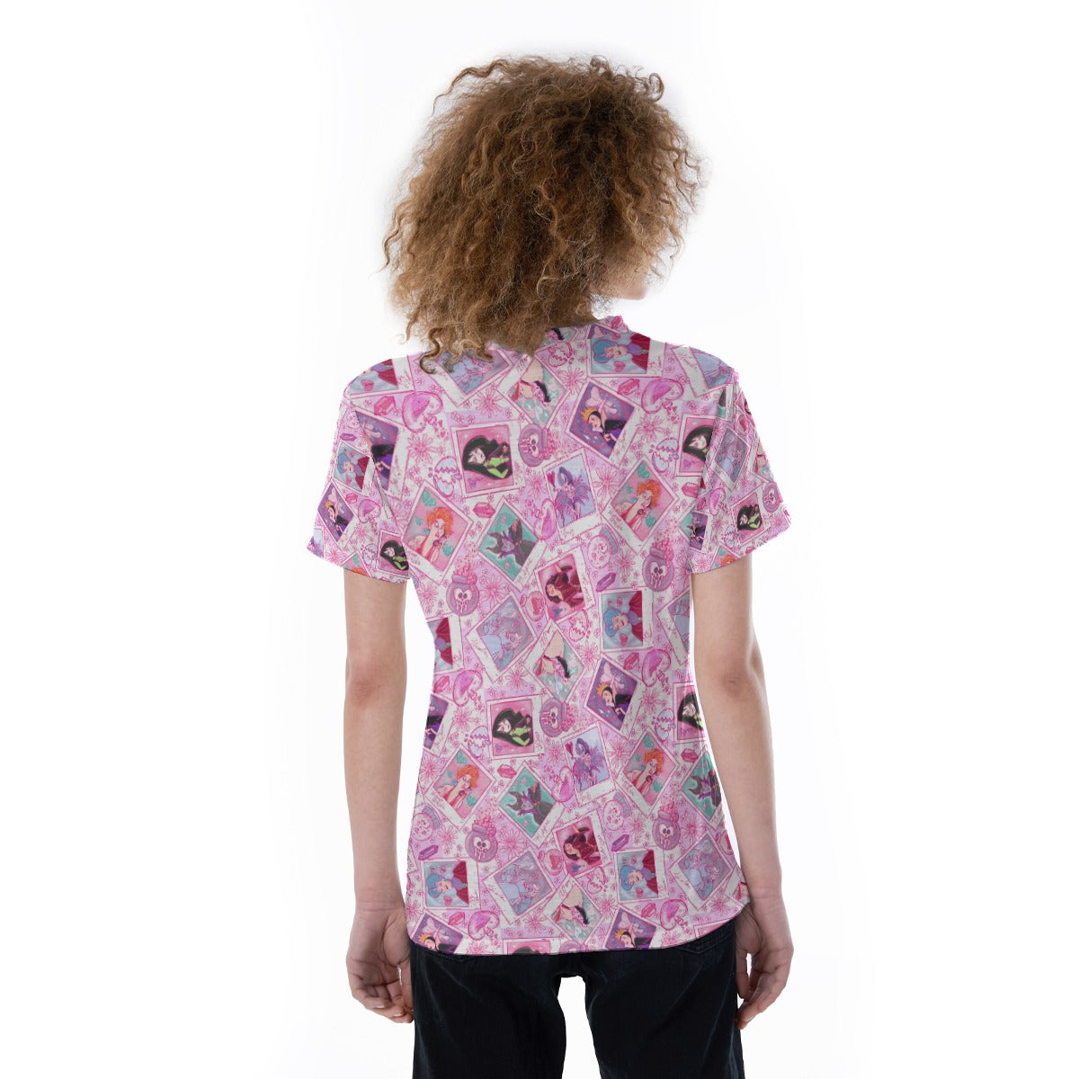 Poisoned Heart Villaintine - Women's Short Sleeve V-Neck T-Shirt