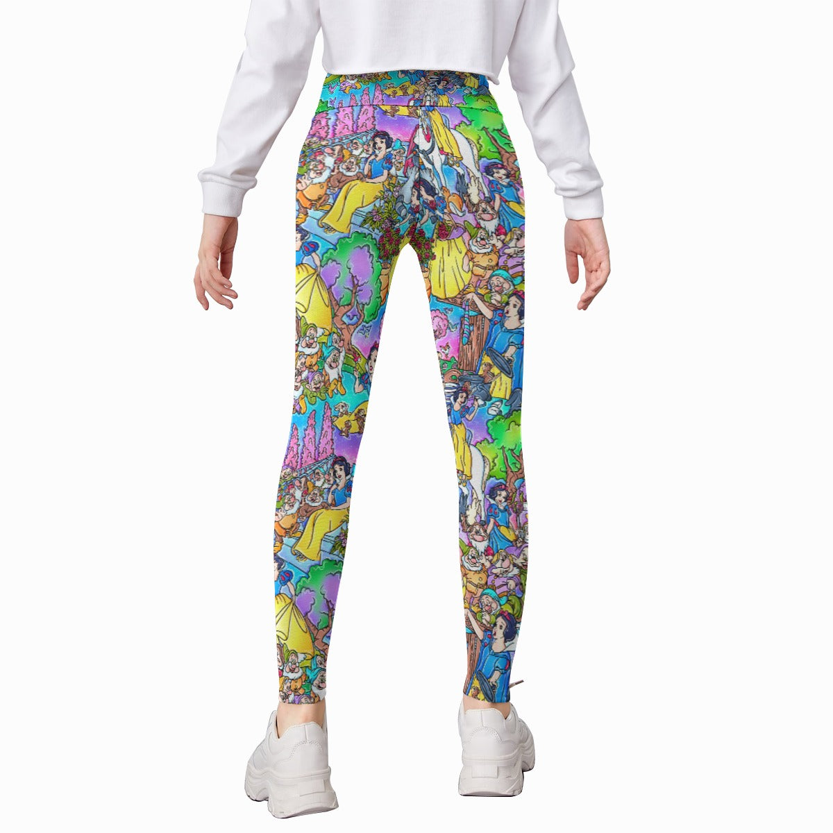 Fairest Princess Storybook Scenes - Kid's Leggings