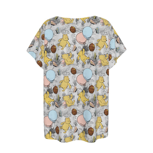 Silly Old Bear - Women’s Relaxed Fit Scoop Tee