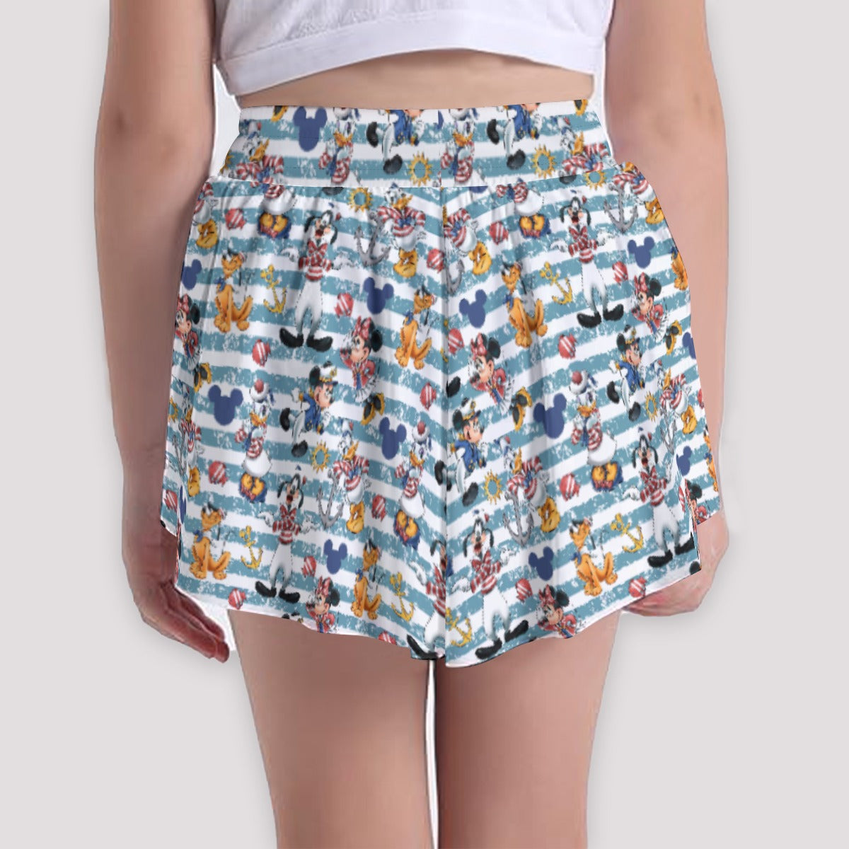 Cruise Crew on Deckends - Girls’ Flowy Pocket Shorts