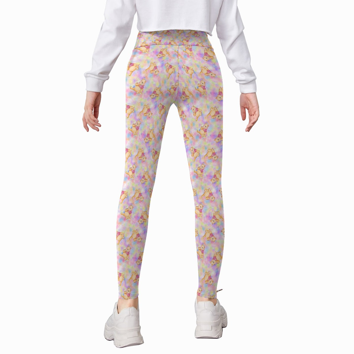 Watercolor Honey Bear - Kid's Leggings