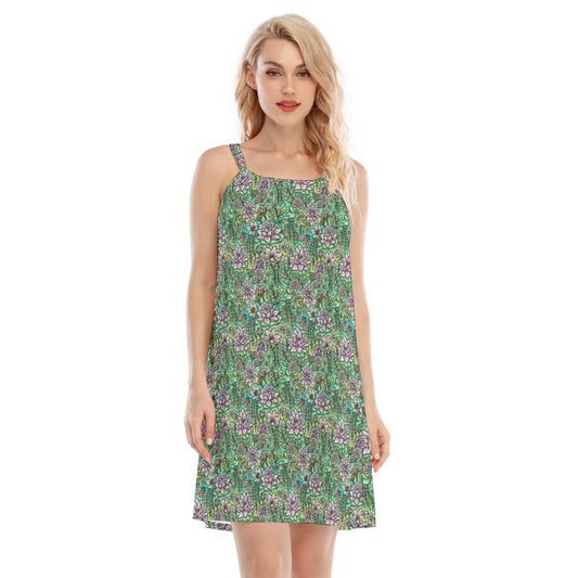 Fairytale Florals – Bayou Blooms - Women’s Adjustable Sundress