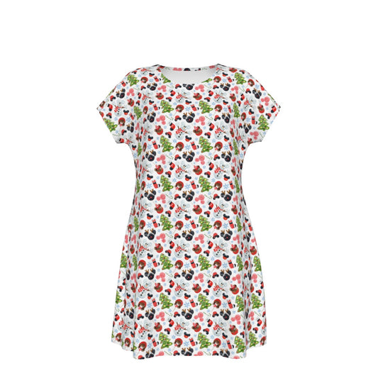 Mouse Magic Christmas - Women's T-Shirt Dress