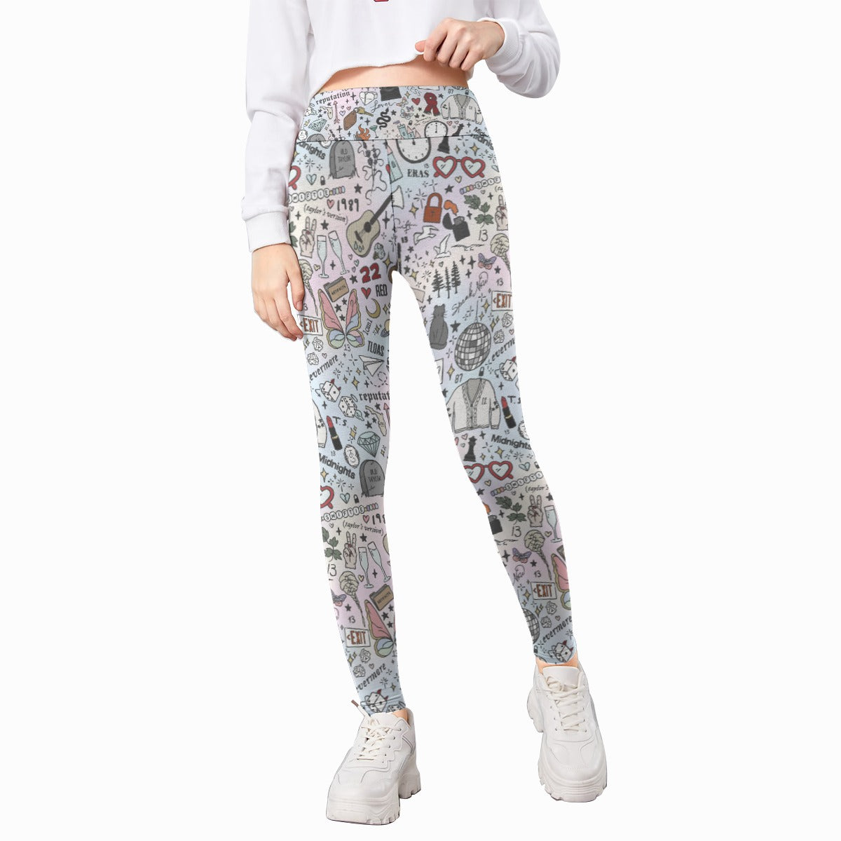 Every Era Collage - Kid's Leggings