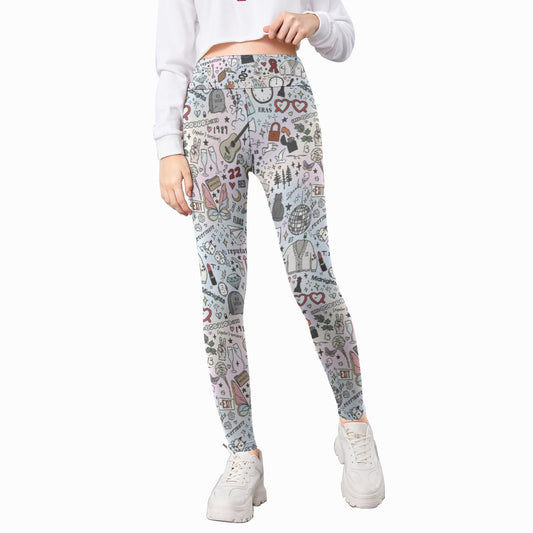 Every Era Collage - Kid's Leggings