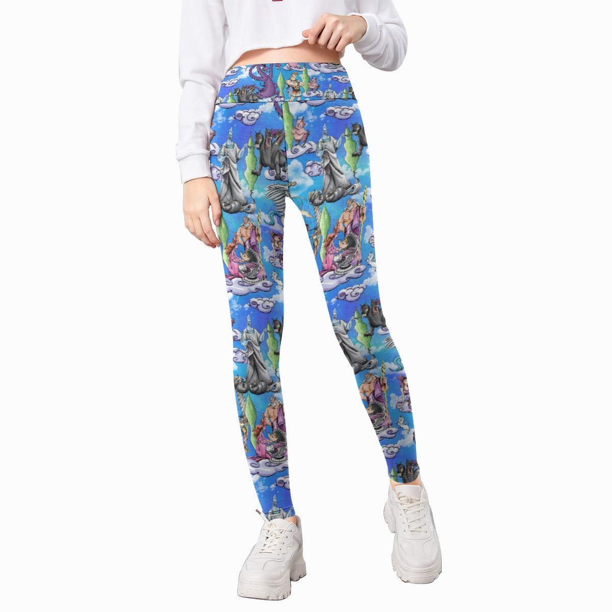Mythic Hero Chaos Clouds - Kid's Leggings