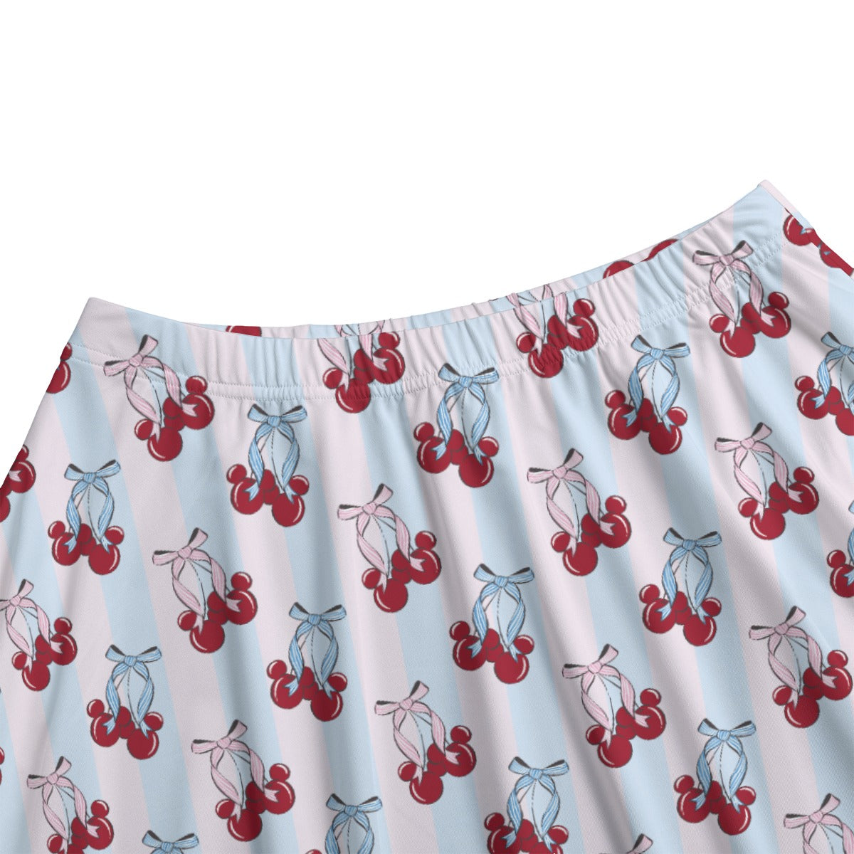Cherry Ear Bows - Women's Pocket Skater Skirt