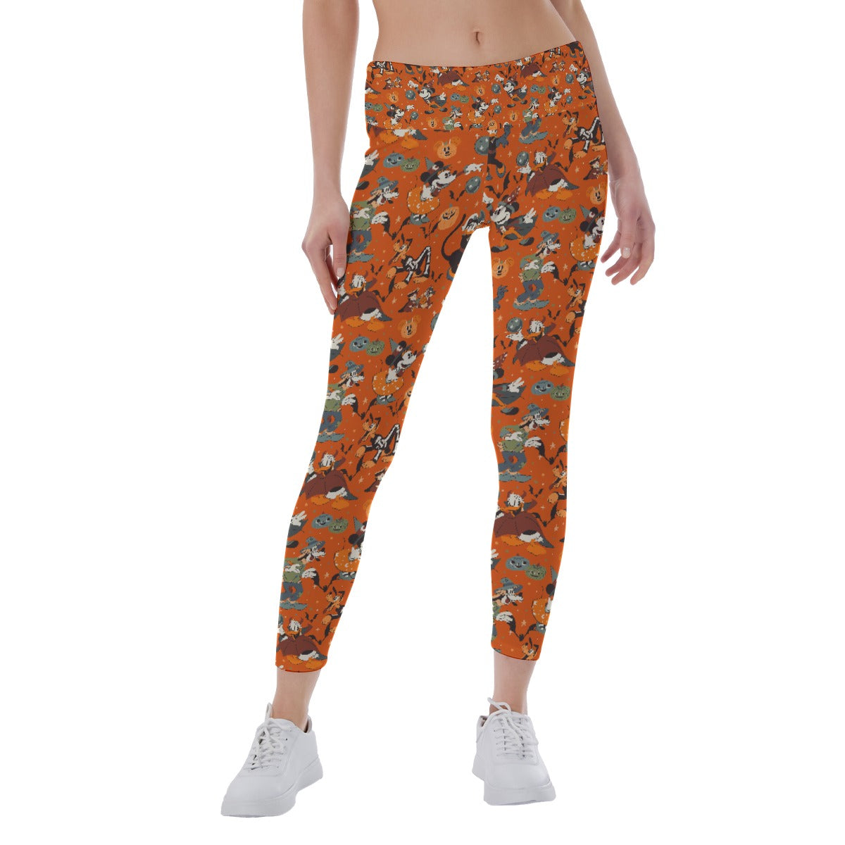 Vintage Halloween Parade - Women's Yoga Leggings