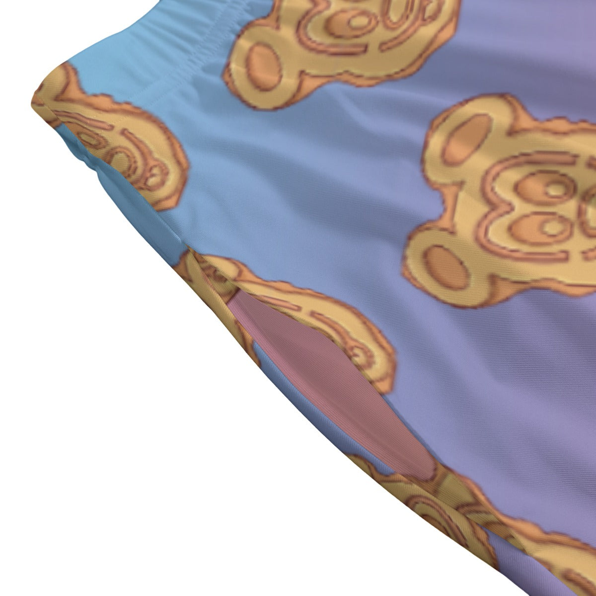 Rainbow Mouse Waffles - Women’s Pocket Midi Skirt