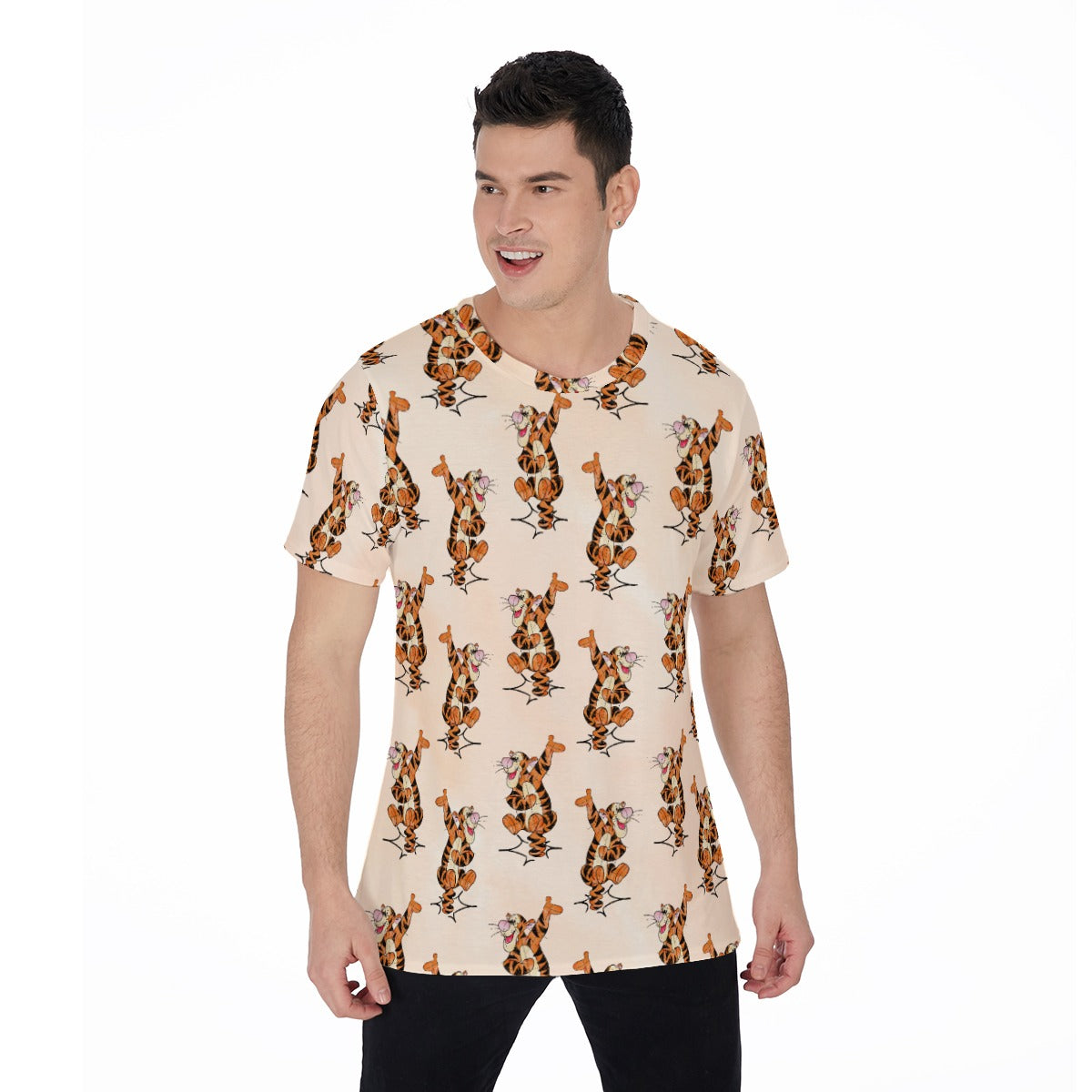 Sketched Bouncing Buddy - Men's Short Sleeve T-Shirt