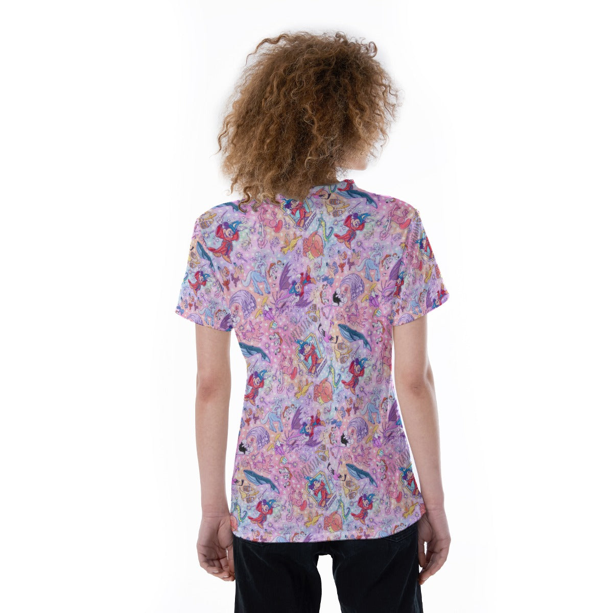 Magical Fantasia Symphony - Women's Short Sleeve V-Neck T-Shirt