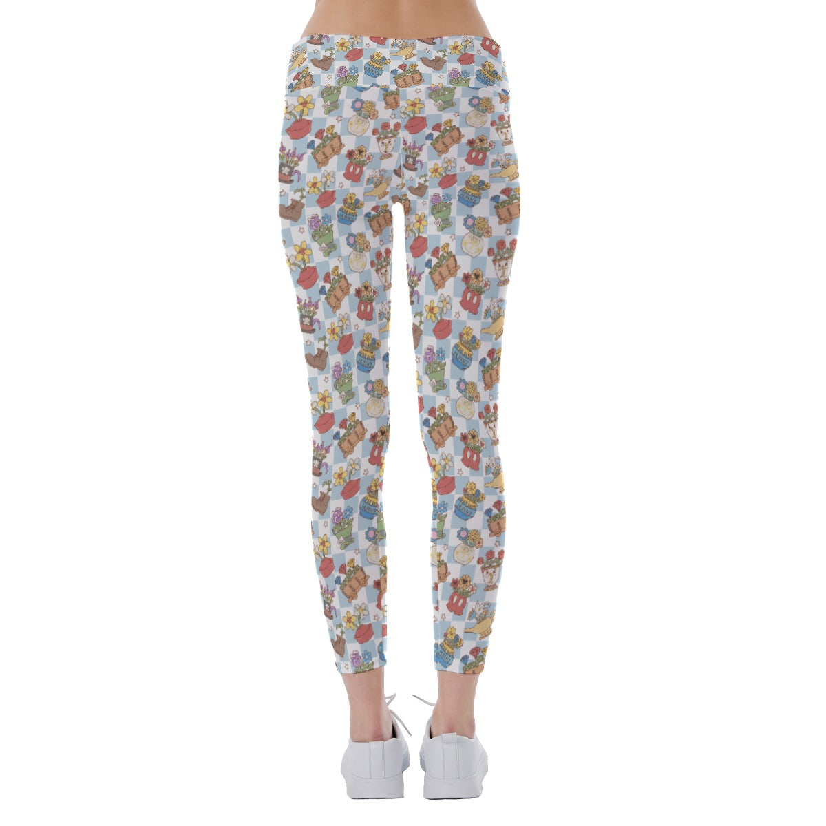 Flourishing Fairytale Pots - Women's Yoga Leggings