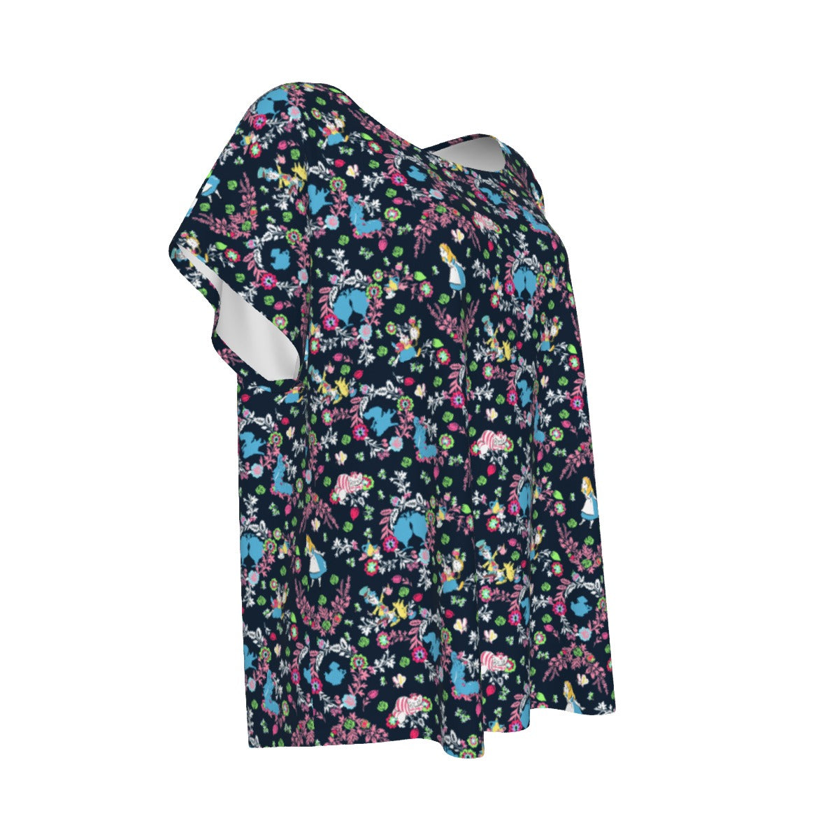 Garden Whimsy - Wonderland Dreams - Women’s Relaxed Fit Scoop Tee