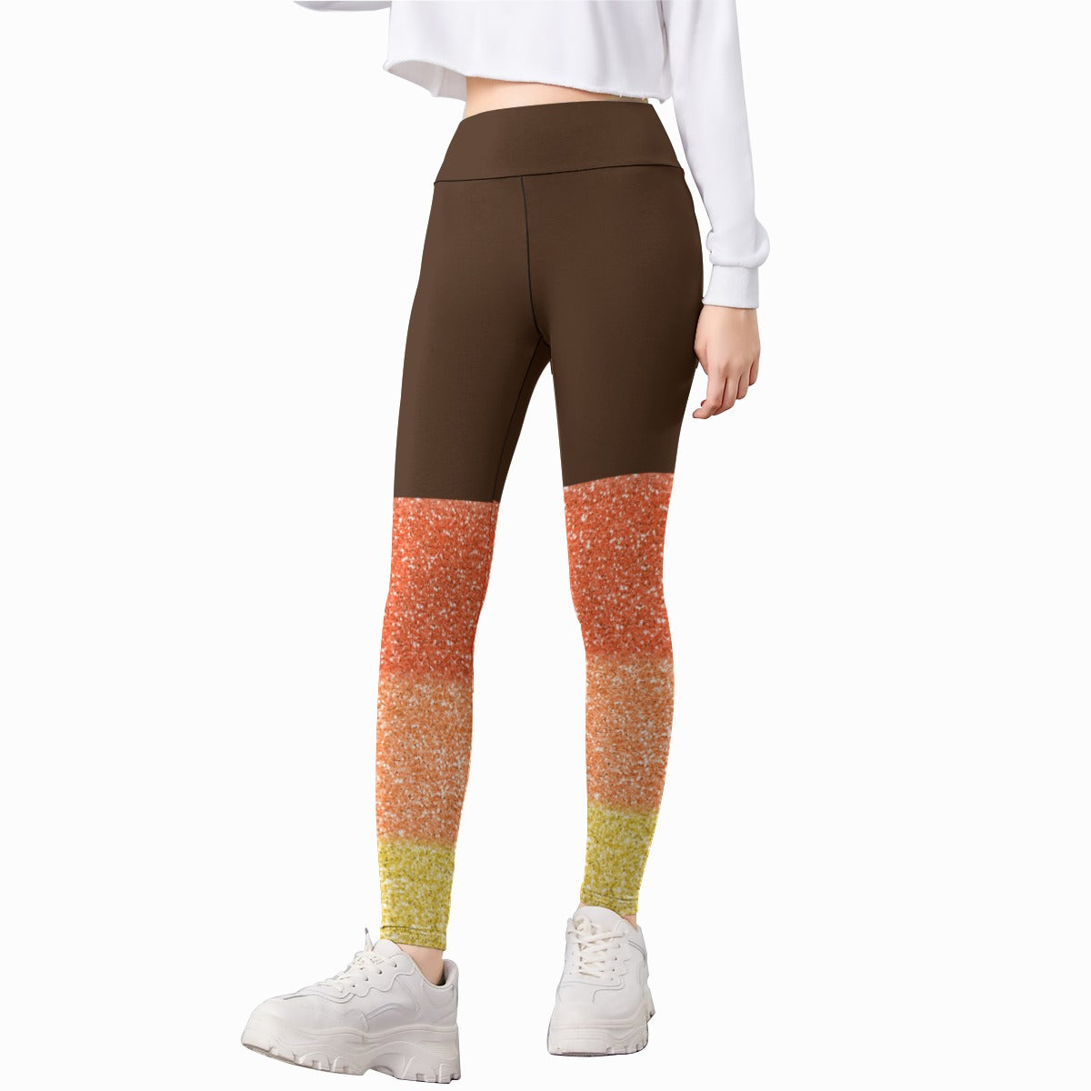 Candy Racer Leggings: Gloyd Orangeboar - Kid's Leggings